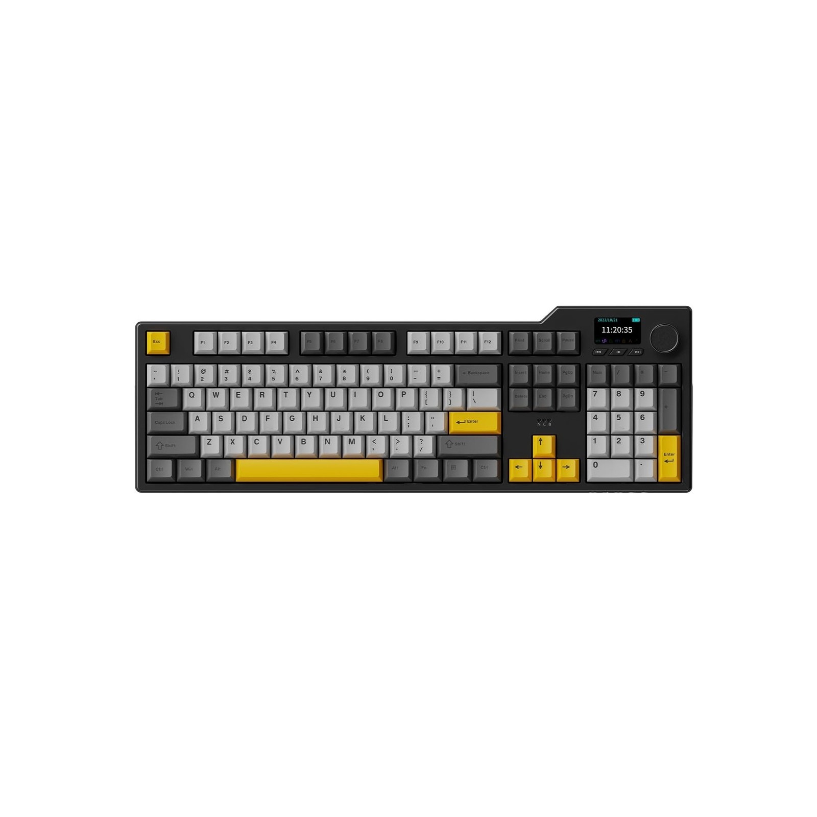 DAIDAI×AJAZZ AK35I V3 Full Size Hot Swap Mechanical Gaming Keyboard with Sc