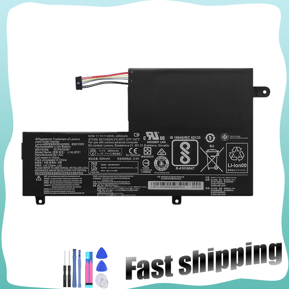 L14M3P21 L14L3P21 Battery for Lenovo Ideapad 510S 510S-13IKB 510S-14ISK