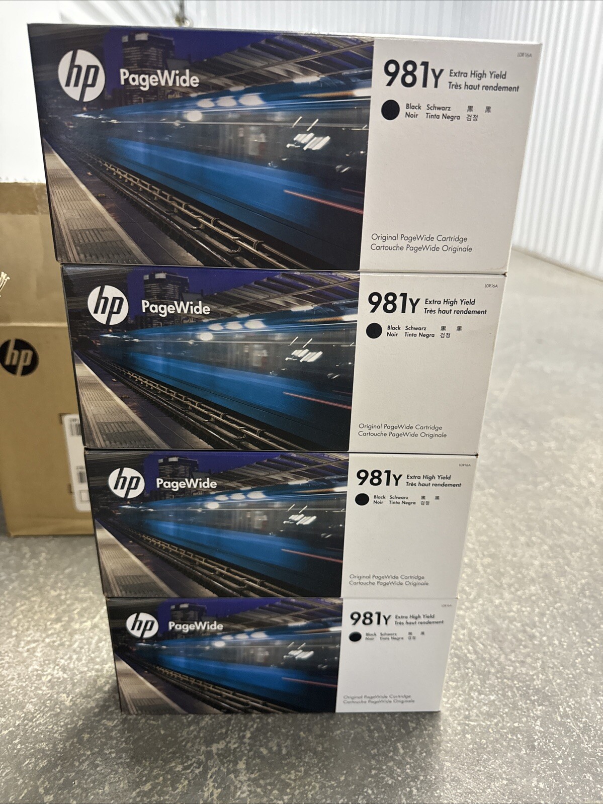 HP 981Y L0R16A Extra High Yield Toner Black Original PageWide Cartridge