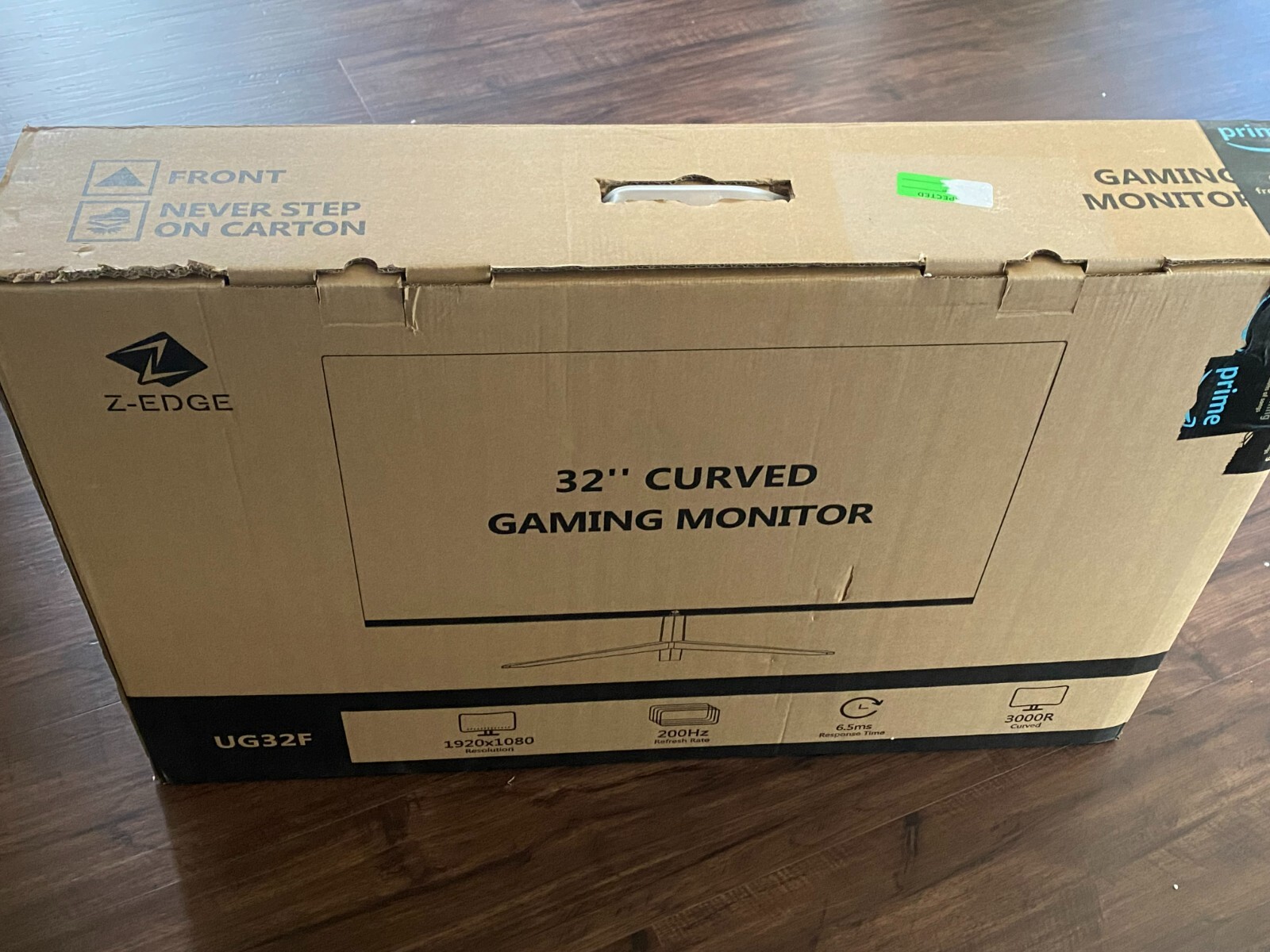 Z-Edge UG32F 32-Inch Curved Gaming Monitor 16:9 1920X1080 200Hz Frameless LED