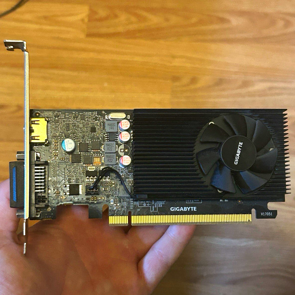 GIGABYTE NVIDIA GeForce GT 1030 2GB GDDR5 PCIe x16 SFF HDMI DVI-D