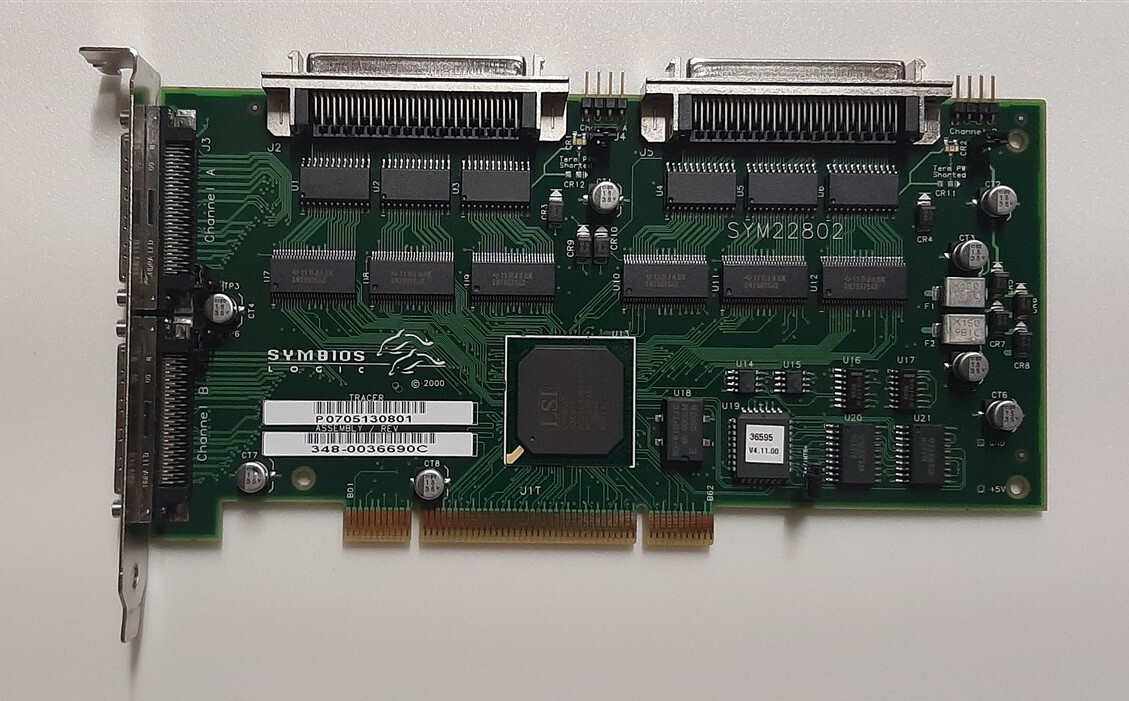 Sun Oracle 375-0006 Dual Differential Ultra/Wide SCSI X6541A