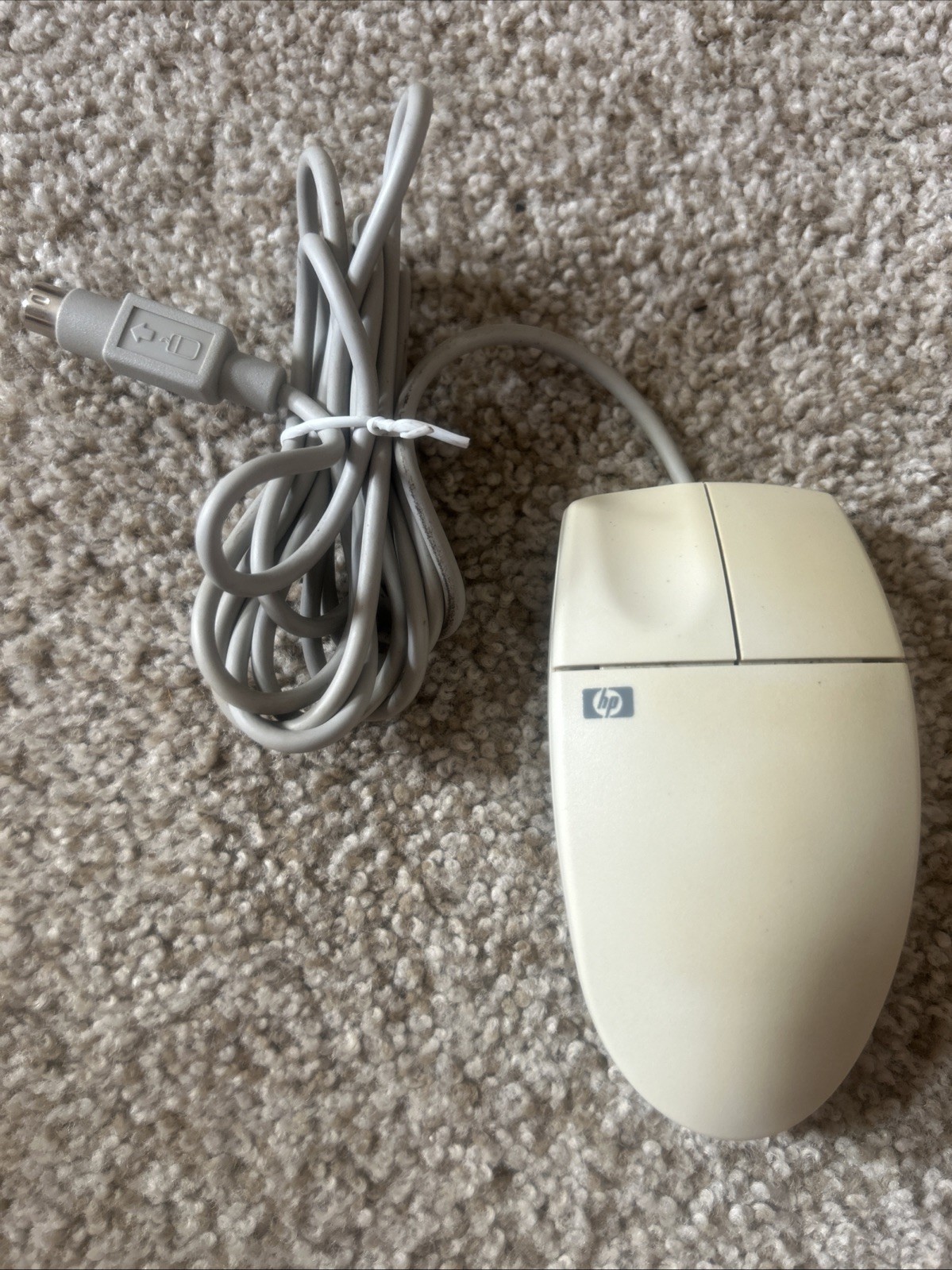 Vintage HP C3751B M-S34 Wired PS/2 PS2 Mouse - Tested