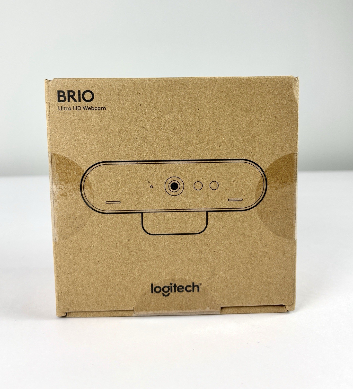 Logitech Brio 4K Webcam, Ultra 4K HD Video Calling, Noise-Canceling mic, HD Auto
