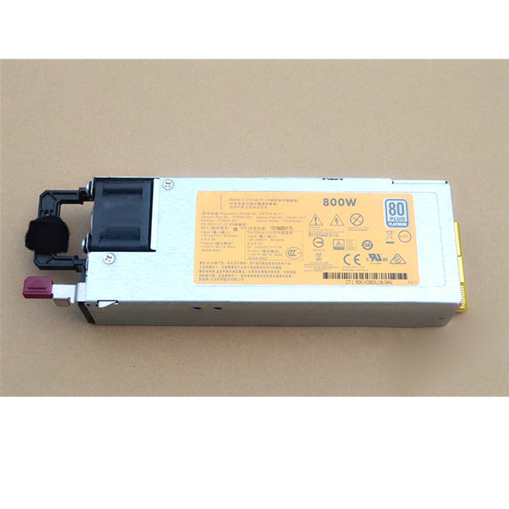 HSTNS-PL4 720479-B21 800W Server Power Supply for HP Gen9 G9