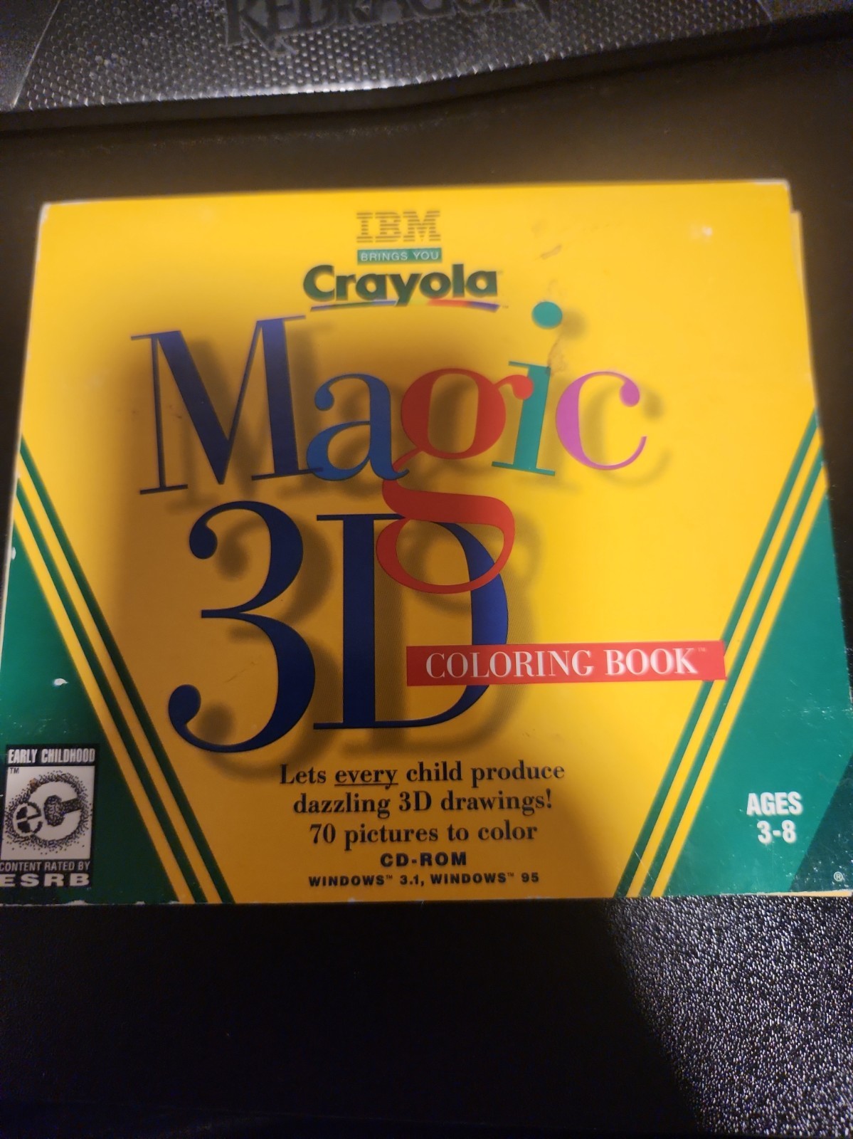 Crayola Magic 3D Coloring Book (Ages 2+) (PC-CD, 2003) Windows