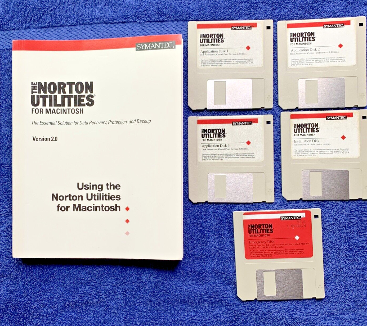 Vintage Norton Utilities v. 2.0  for Mac; 3.5