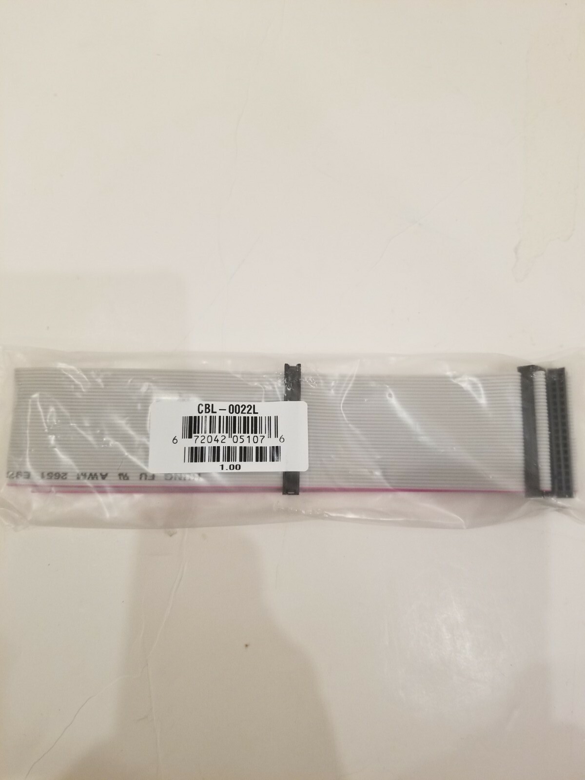 Supermicro CBL-022L CBL-0022L 34-PIN 30" Connector Internal FLAT Ribbon Cable