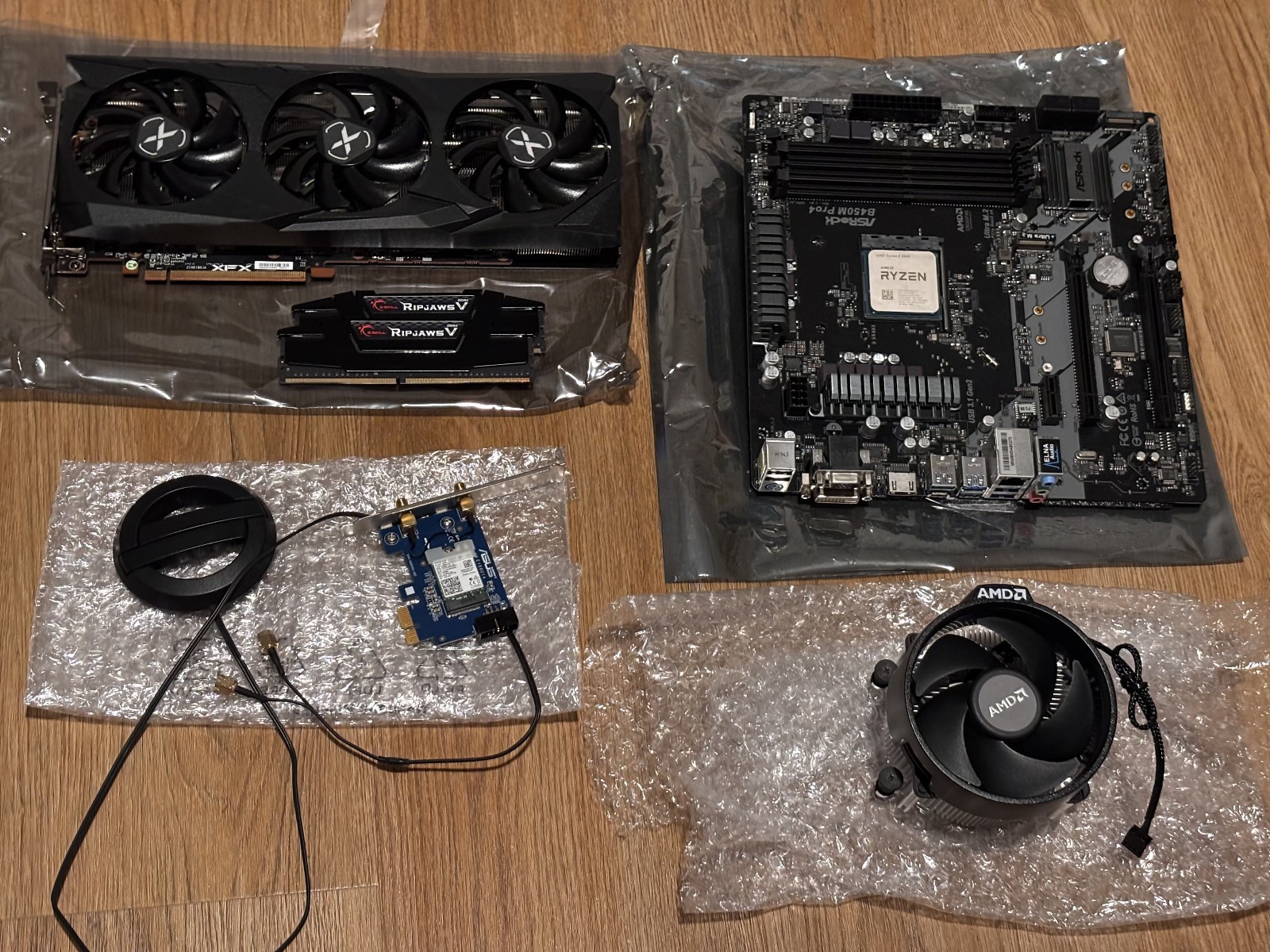 Entry Gaming PC Components Bundle (DDR4 RAM, 6700XT GPU, Ryzen 5 CPU, AM4 MOBO)
