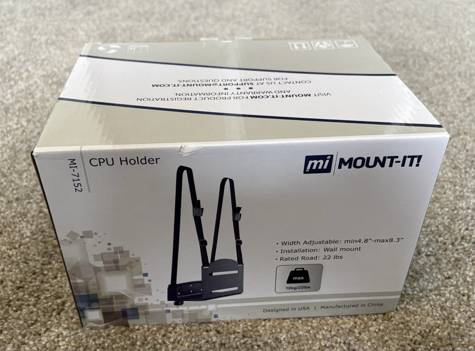Mount It CPU Holder MI-7152 - *New In Box*