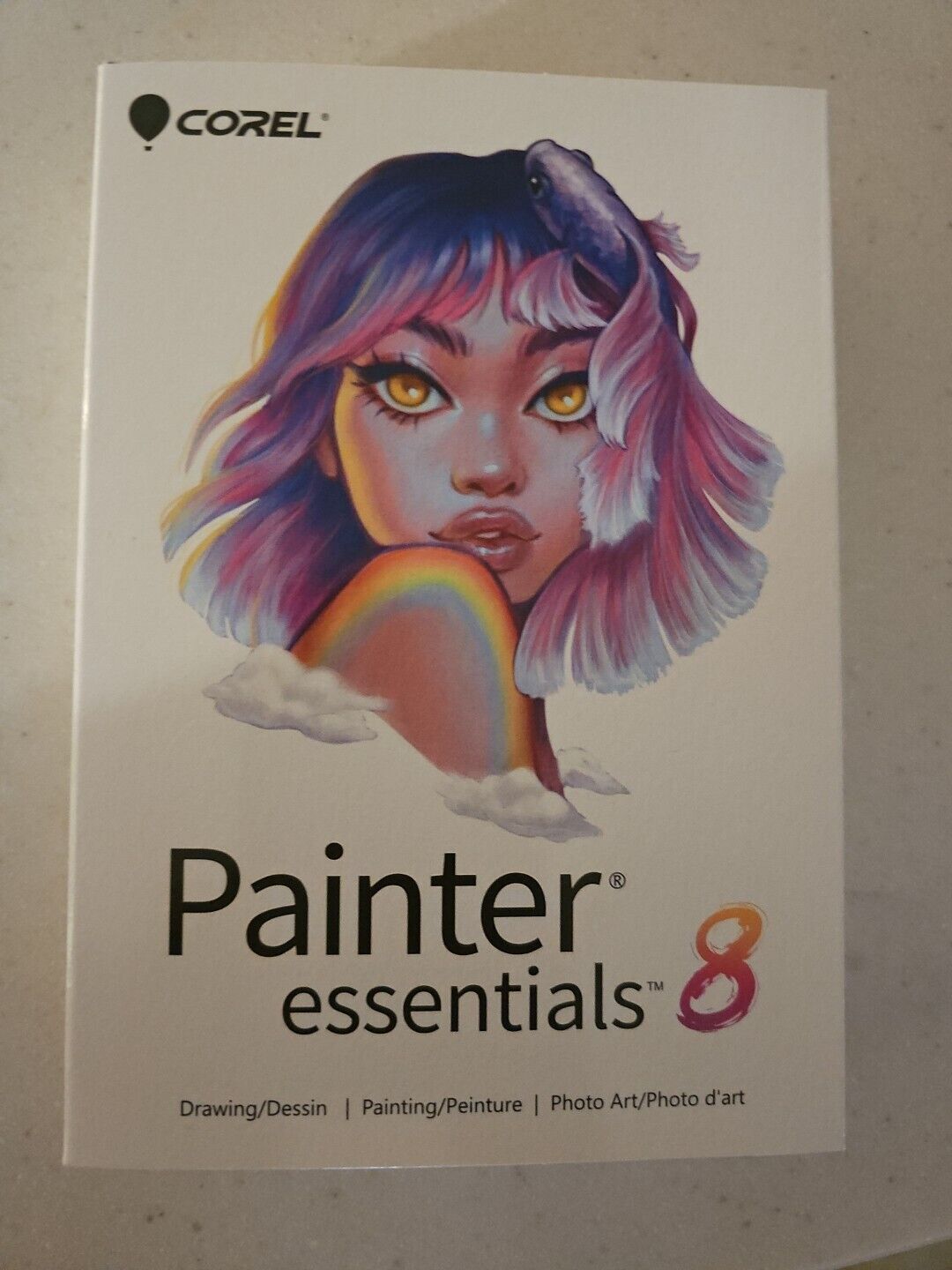 Corel Painter Essentials 8 Beginner Digital Painting Software Drawing Photo Art