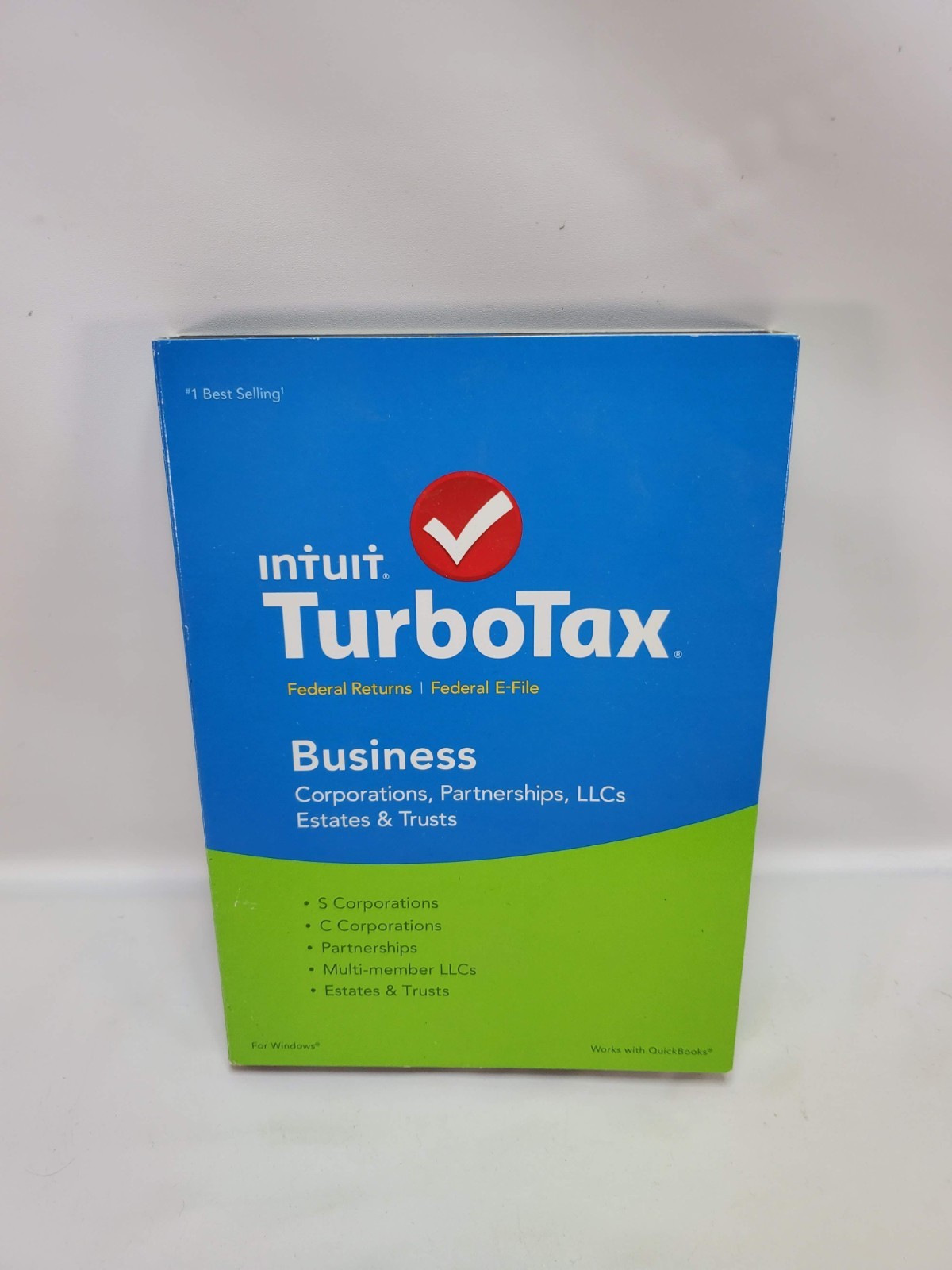 2015 Turbotax Business Window for C, S corporation , Partership,  LLC and Trust