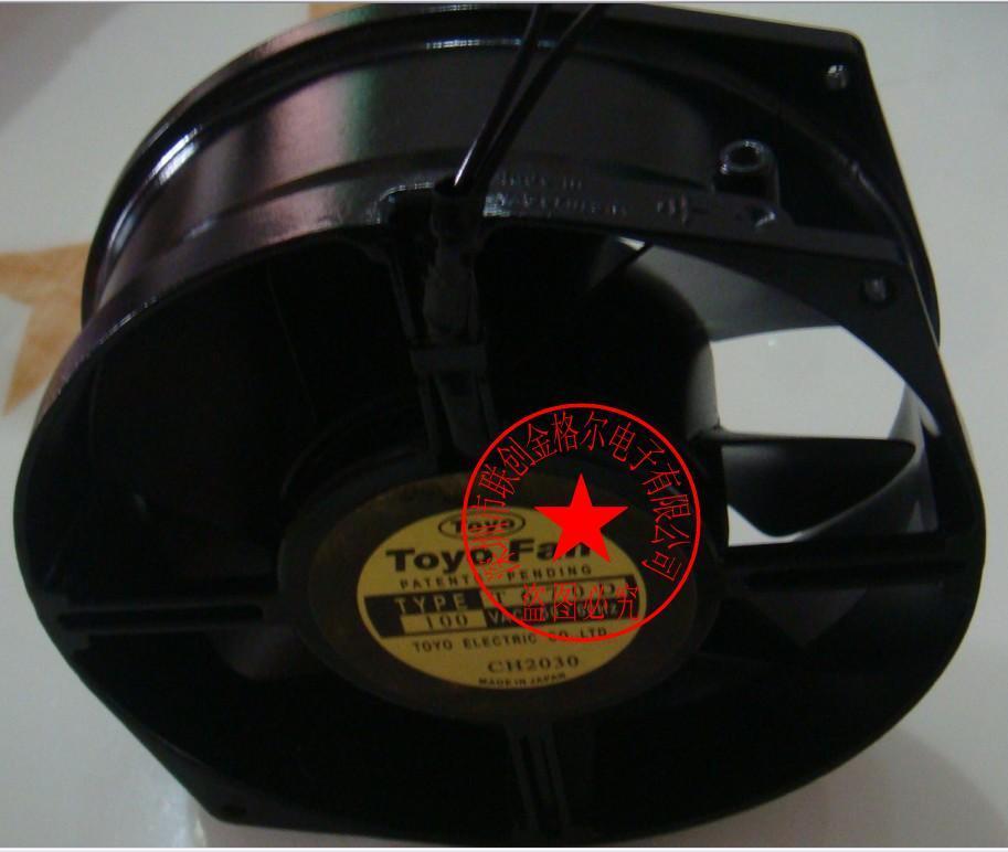 TOYO FAN TYPE T670D AC 100V 172*150*55MM 2 Pin full metal fan