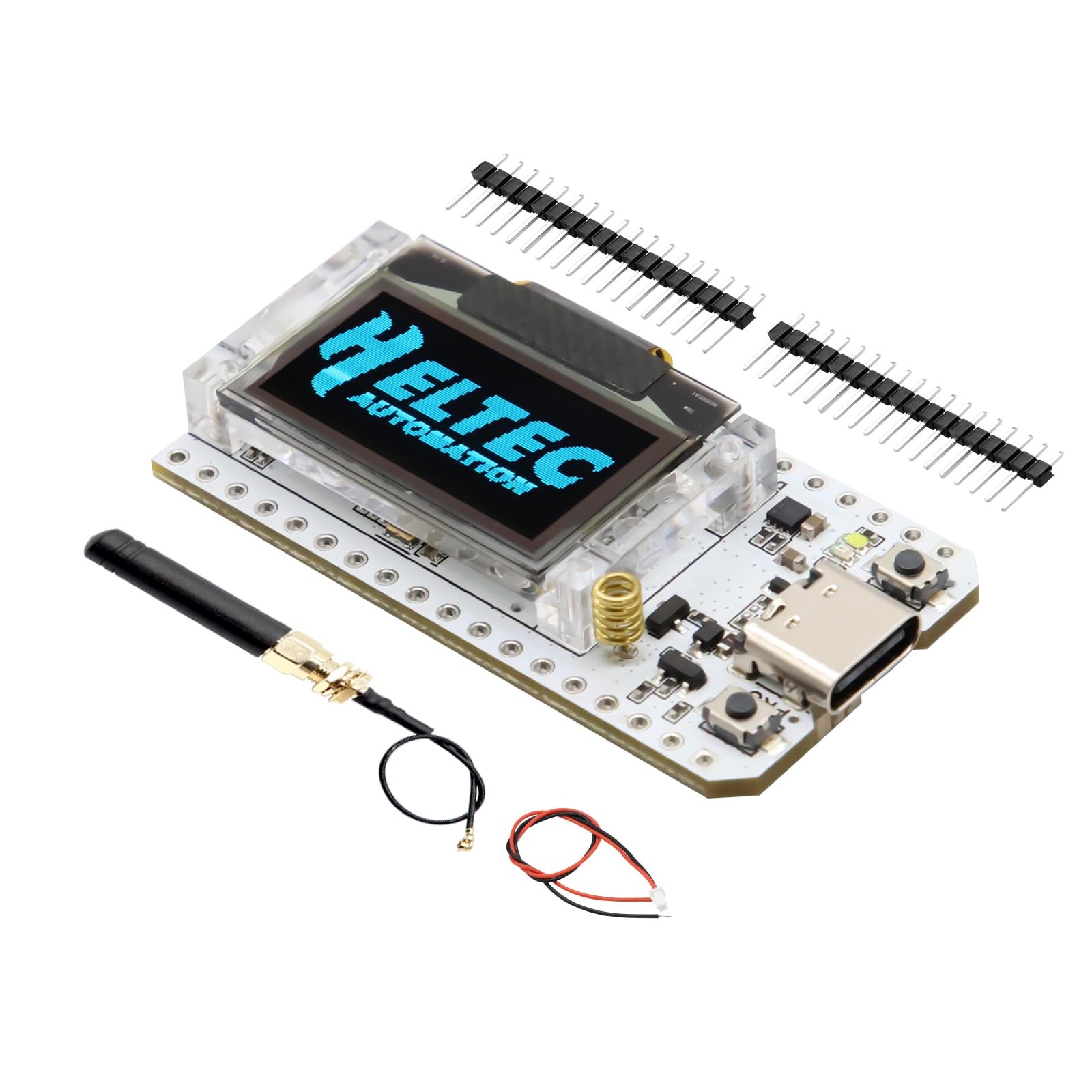ESP32 LoRa V3 Development Board WiFi Bluetooth SX1262 CP2102 OLED Antenna