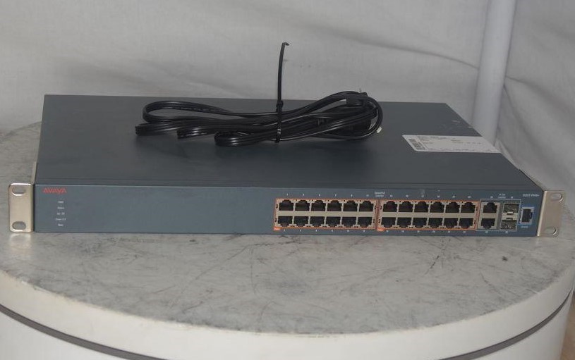 AVAYA 3526T-PWR+ AL3500A11-E6 24-Port PoE Ethernet Managed L3 Switch