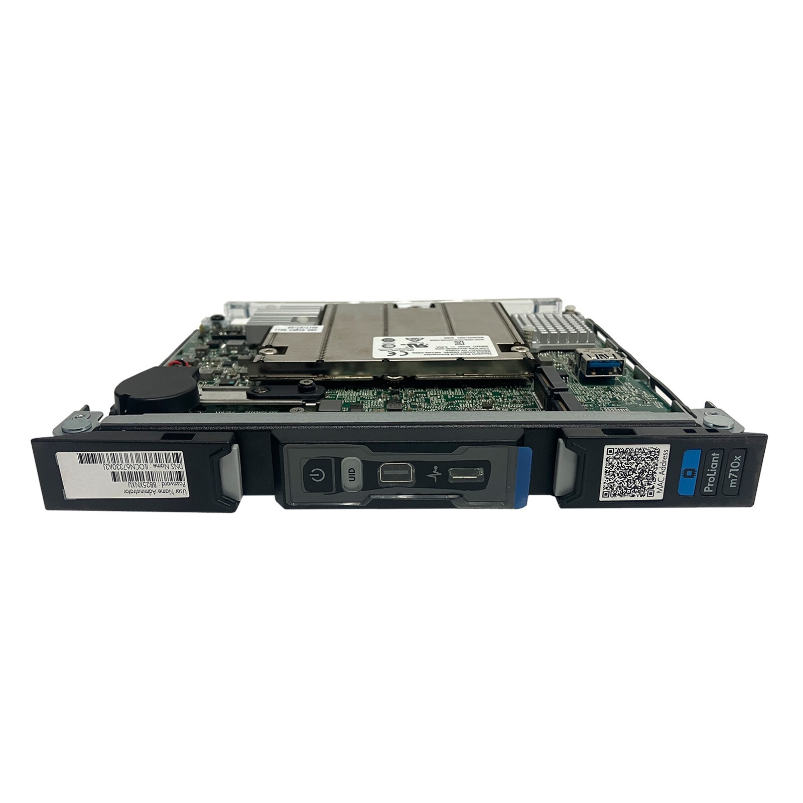 Pair of HPe 846832-001 M710x server cartridges 833107-001 833105-B21