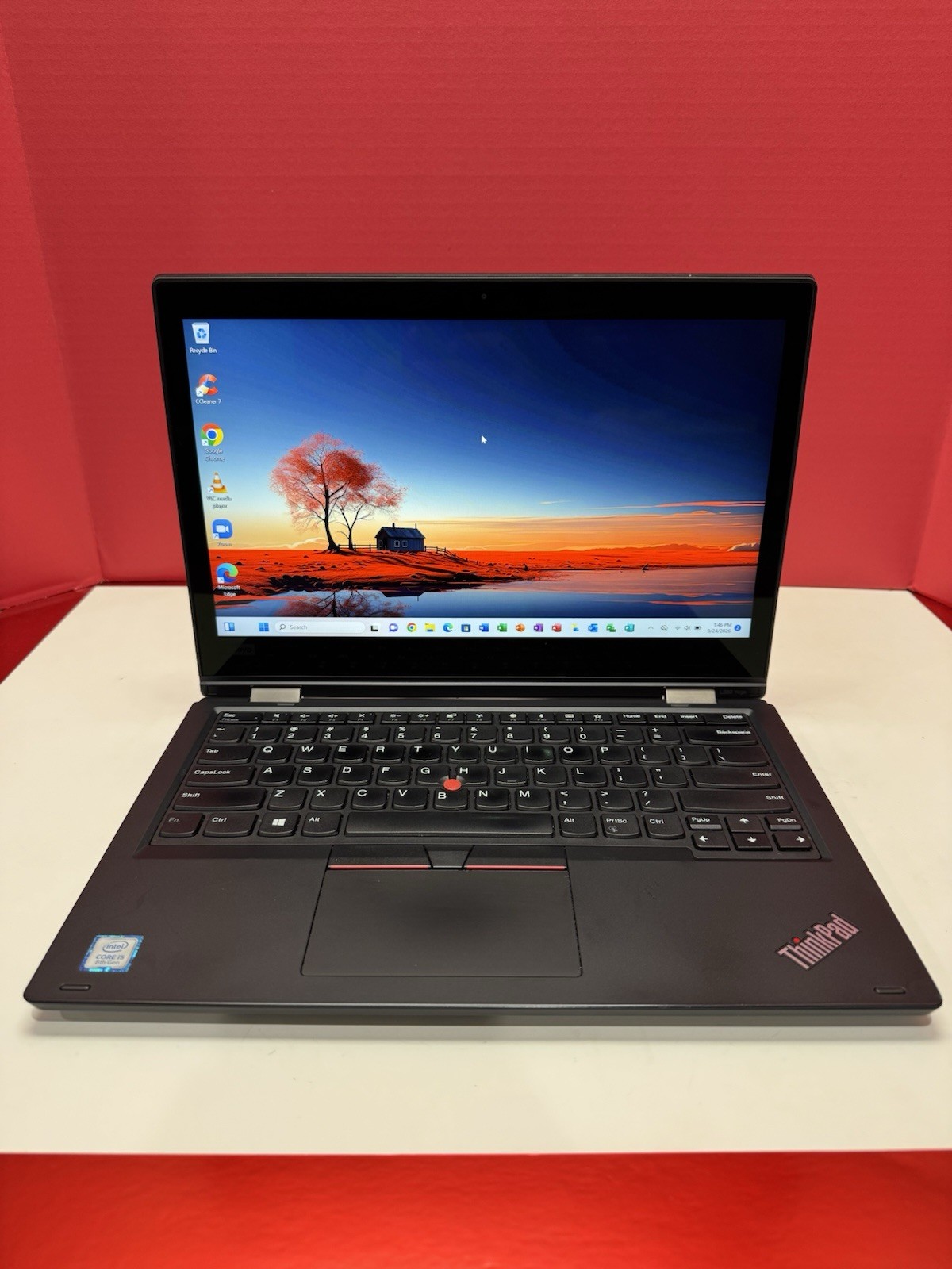Lenovo Thinkpad L380 Yoga i5-8250U 256GB NvME 16GB DDR4 Win 11Pro Touchscreen