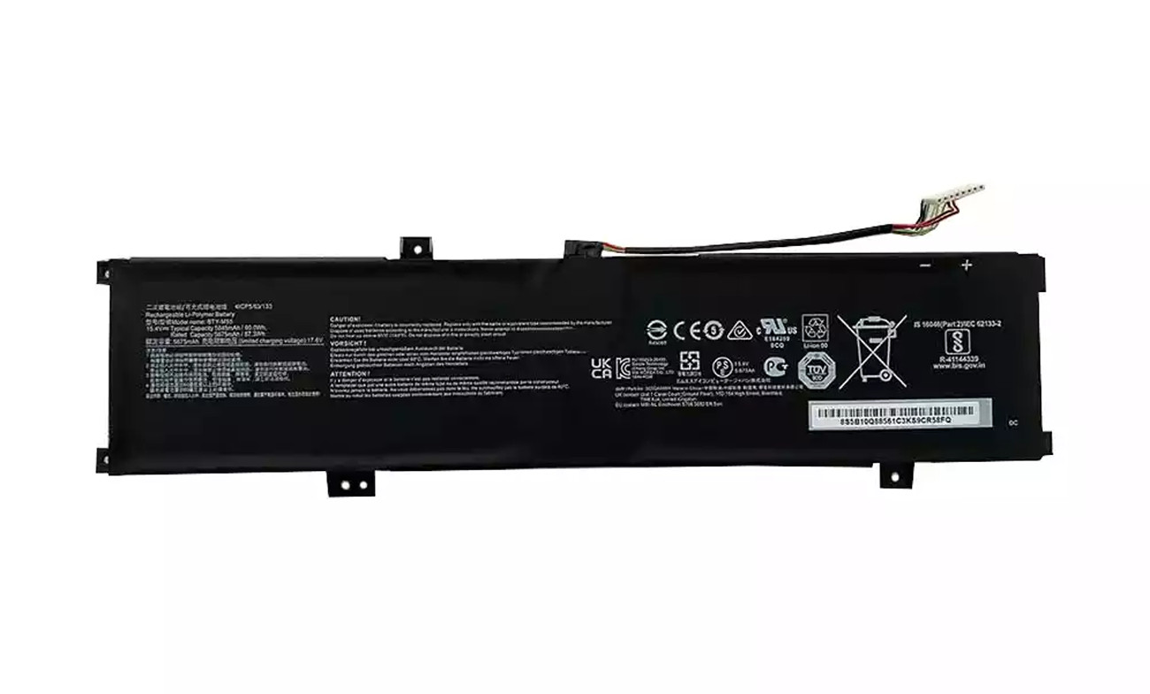 Genuine Battery BTY-M55 For MSI Crosshair 15 B12UEZ R6E B12UGZ Pulse GL66 GL76