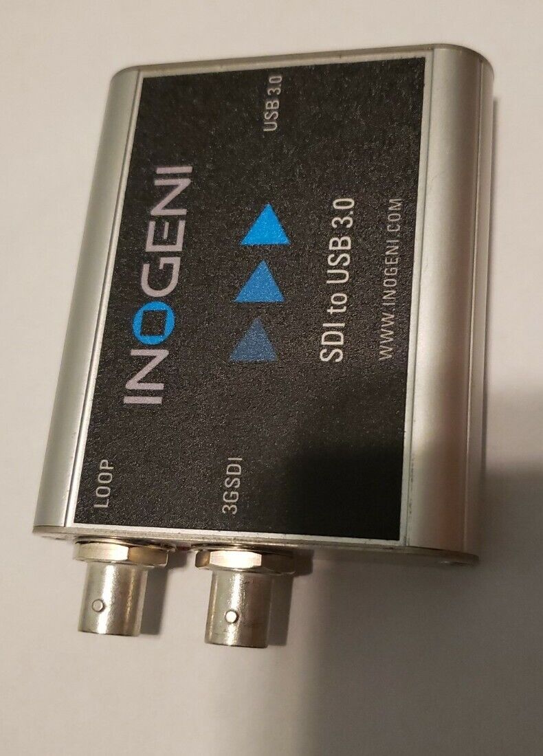 INOGENI Model SDI2USB3 SDI to USB 3.0 Converter