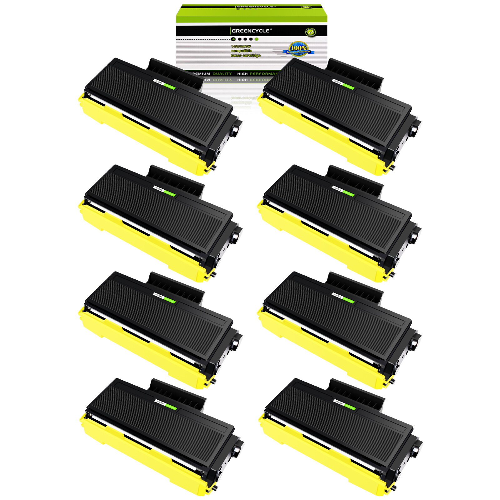 8PK TN580 Toner Cartridge Fits for Brother TN-580 DCP-8065 MFC-8860DN MFC-8870