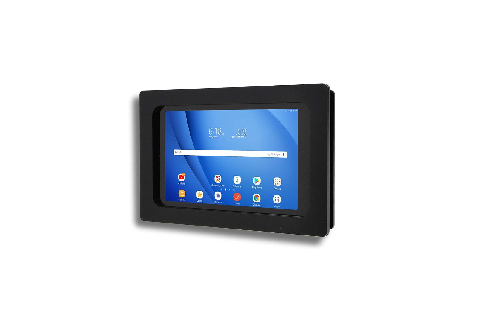 TABcare Acrylic VESA Case for Samsung Galaxy TAB A 8.0 2019 SM-T290 Black