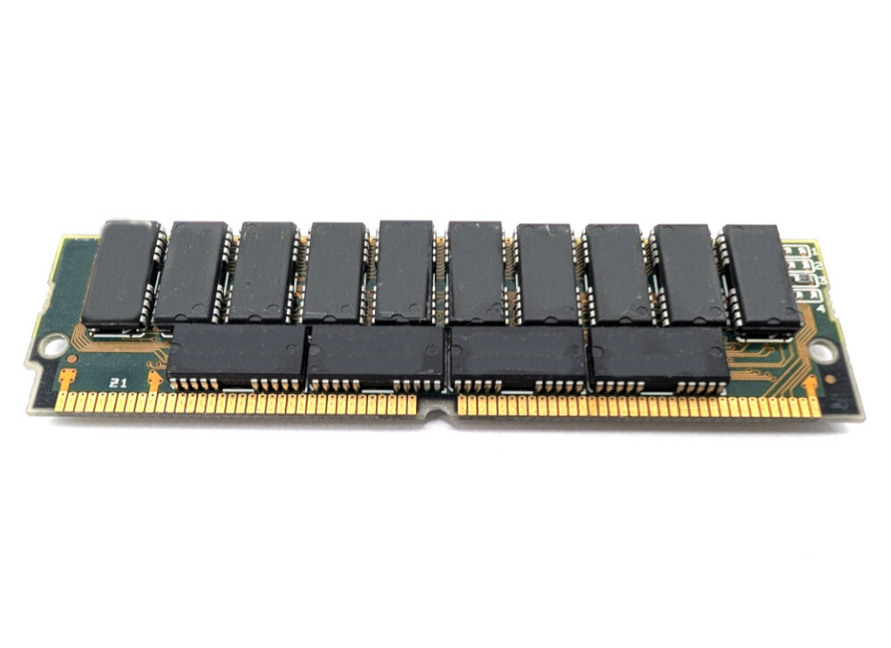 HYM536200AMG-60 8MB PS/2 FPM RAM SIMM 2Mx36 72-pin Parity 60ns 5V Hyundai