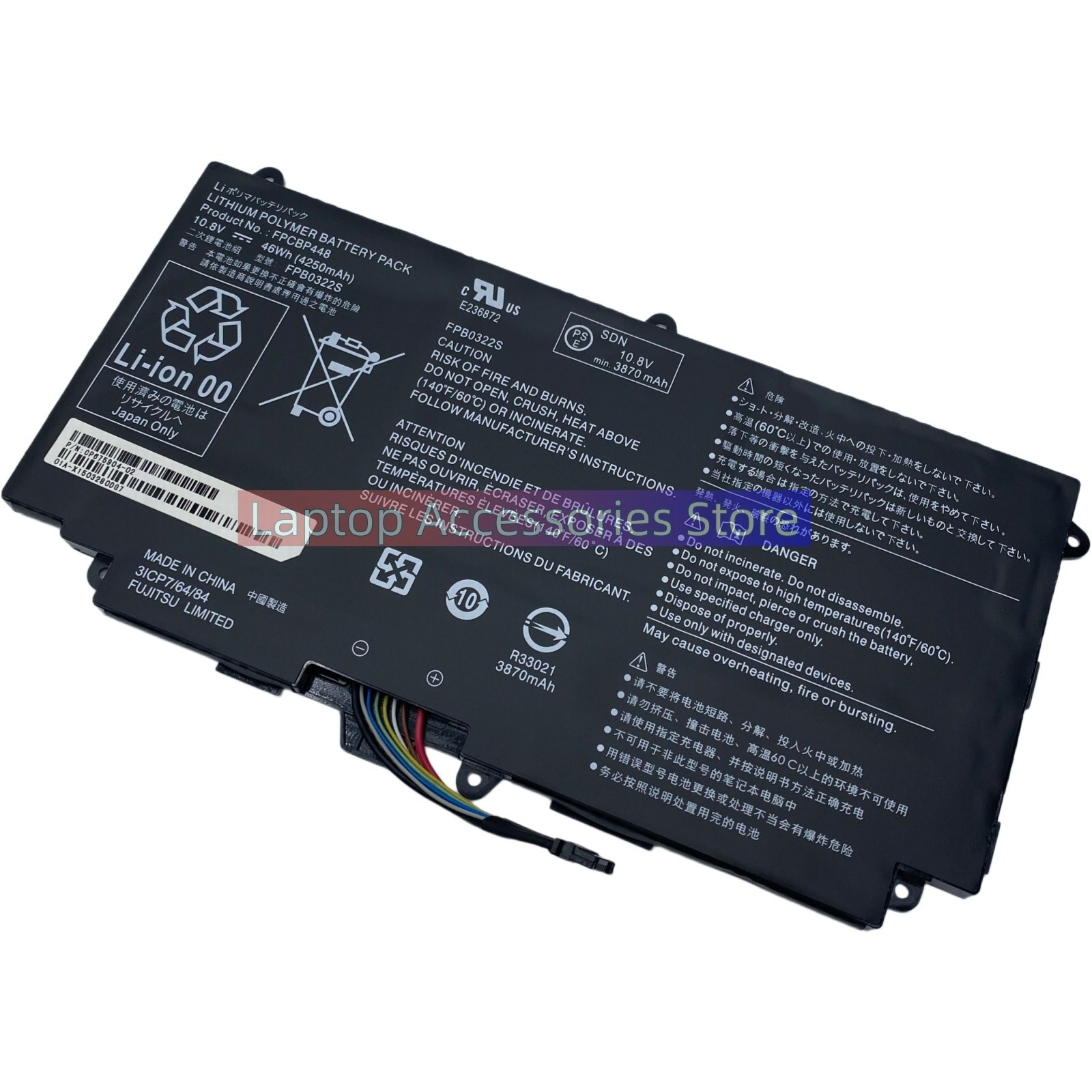 New Genuine FPB0322S FPCBP448 46Wh Battery for Fujitsu Stylistic Q736 Q737 Q775