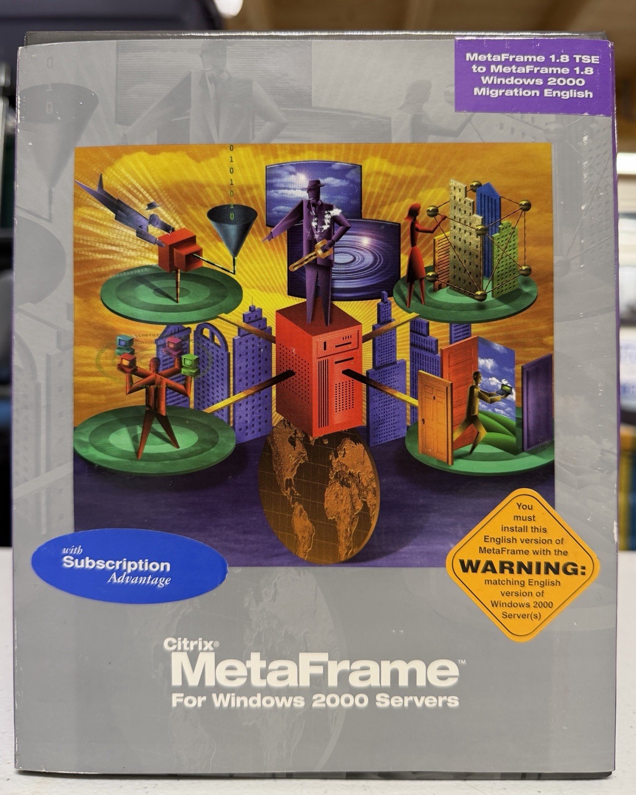 Citrix MetaFrame 1.8 Windows NT & 2000 Server Migration Software NEW 2 Box Lot