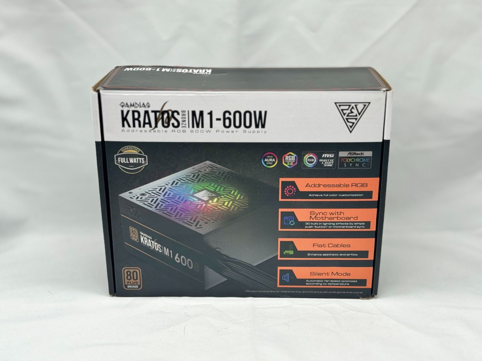 GAMDIAS Kratos M1-600B 600W 80+ Bronze PSU