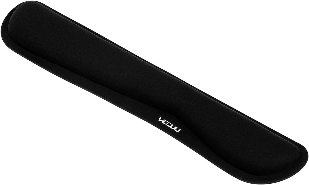 Keyboard Wrist Rest, Pad with Ergonomic Raised Memory Foam