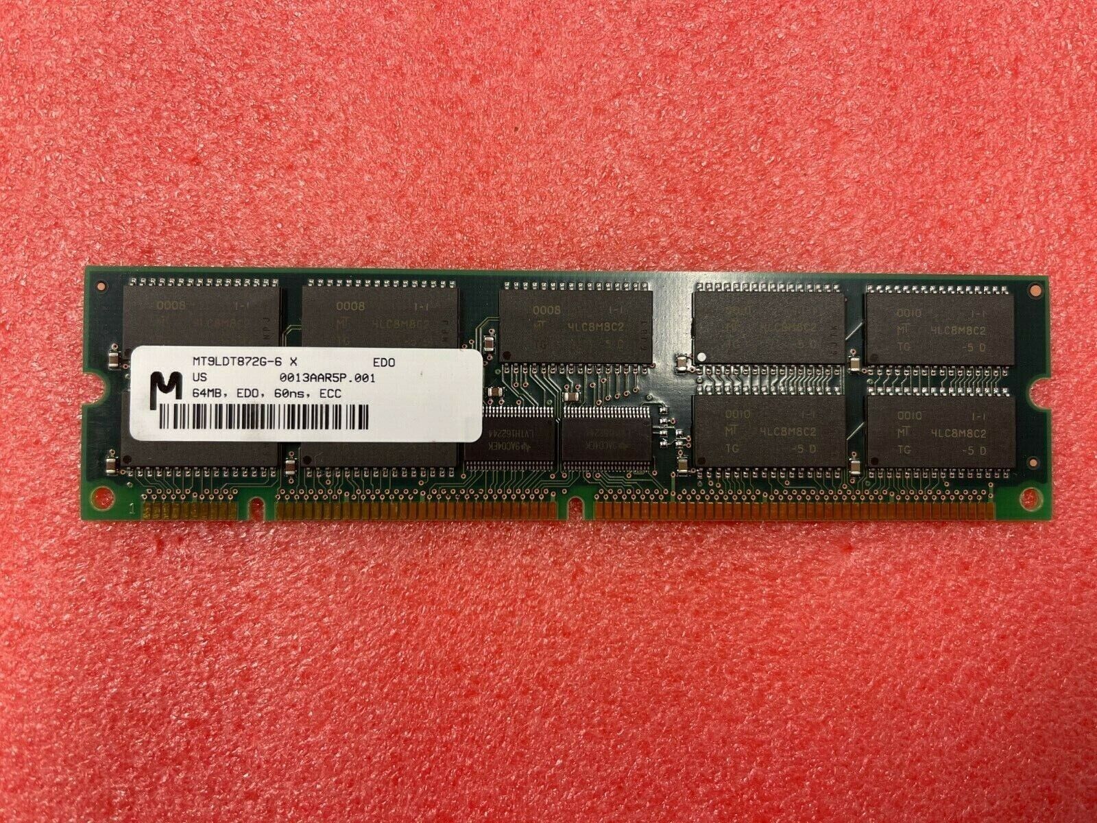 MT9LDT872G-6X Micron 64MB EDO 60ns 168pin Memory