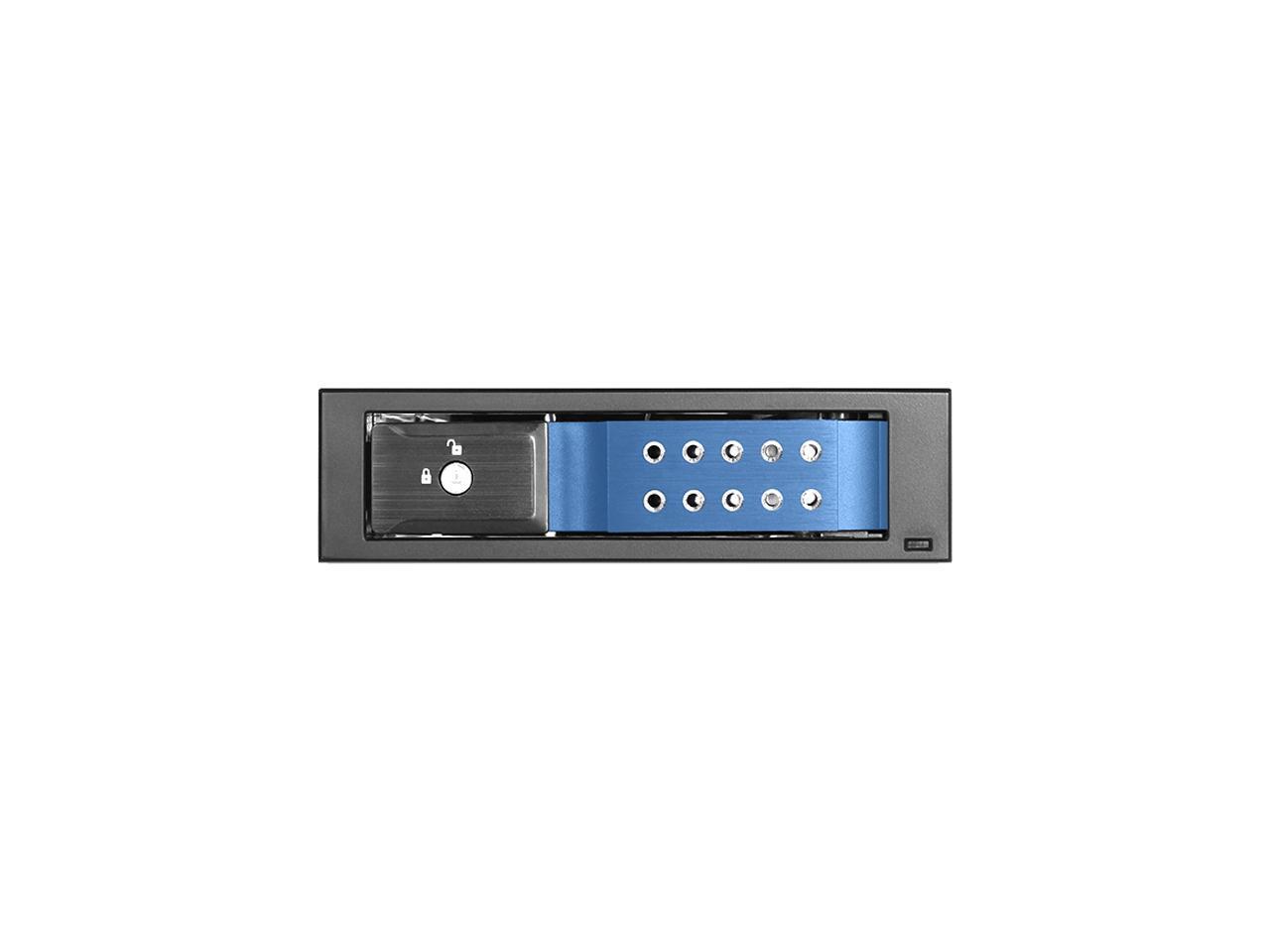iStarUSA BPN-DE110HD-BLUE Trayless 5.25" to 3.5" 12Gb/s HDD Hot-swap Rack