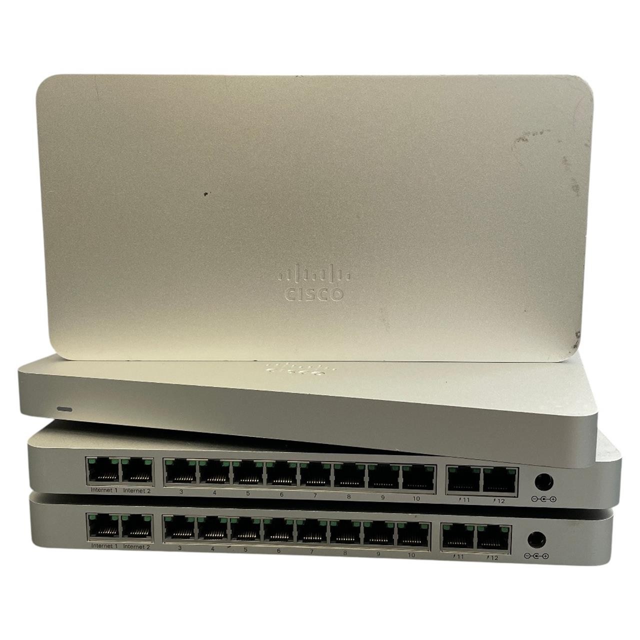Lot of 4 | Cisco Meraki MX65W-HW Cloud Managed Security Appliance - UNCLAIMED