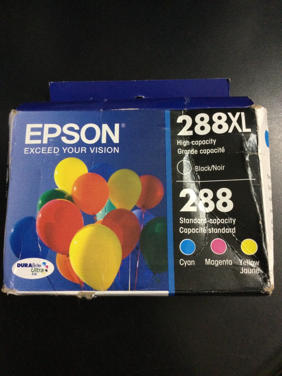Epson 288XL T288XL-BCS Black High Capacity & Color Standard Capacity 3096OB
