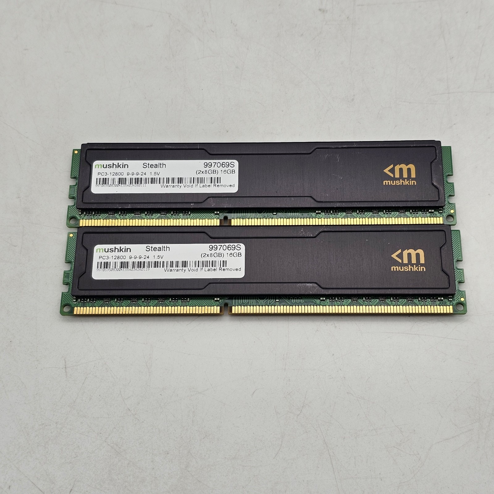 Mushkin Stealth 16GB (2x8GB) DDR3-1600  RAM