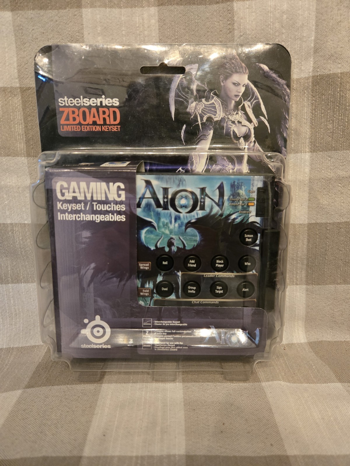 SteelSeries ZBoard Aion Limited Edition Gaming Keyboard Keyset Wired USB Black