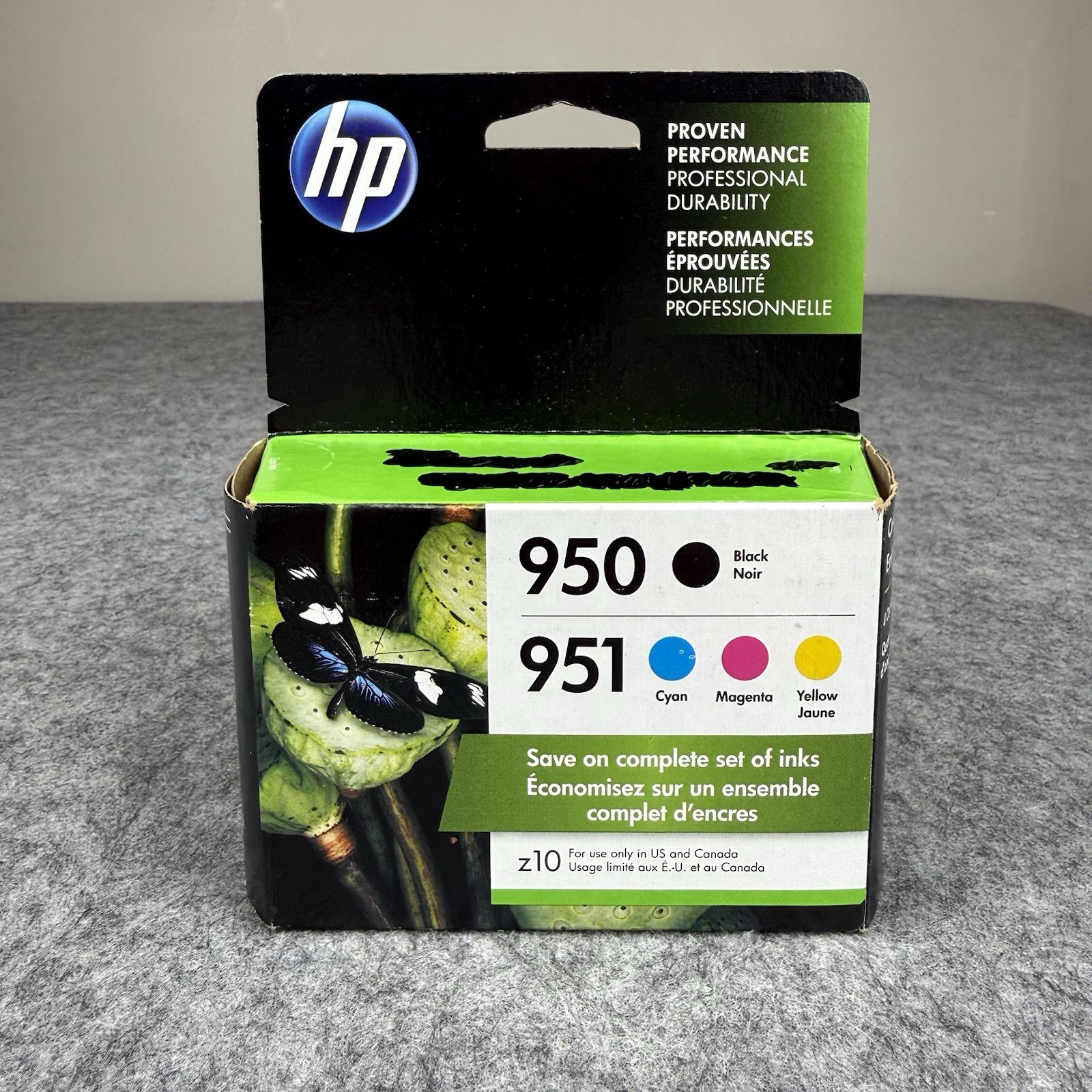 HP 950XL/951 Multi-Color Ink Cartridges OEM C2P01FN CN045AN CR314CN Exp 2/23