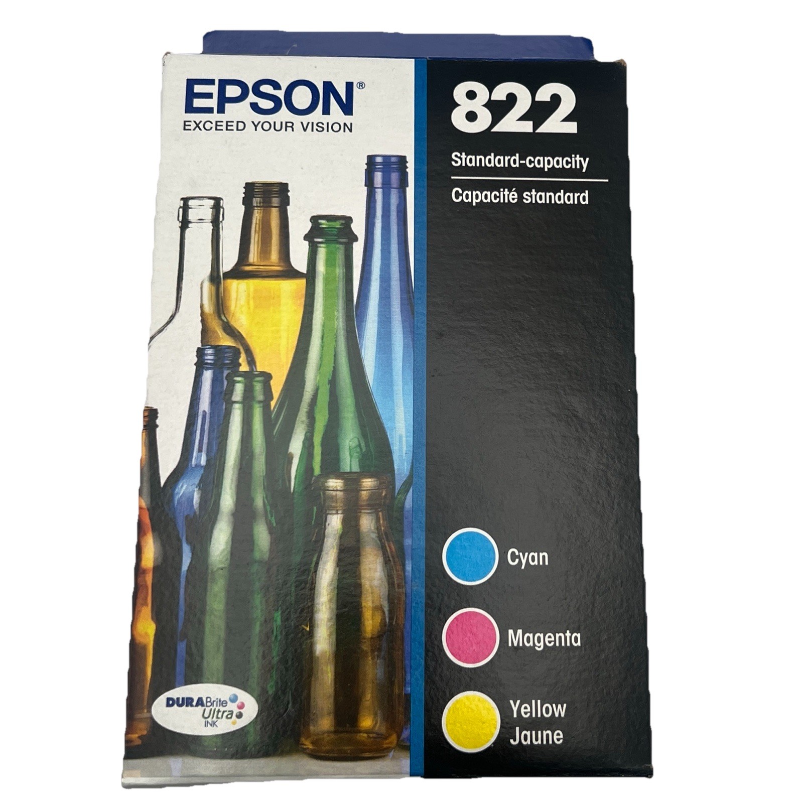 Genuine SET EPSON #822 Ink 2028 WORKFORCE WF-3820 3823 4820 4830 4833 4834 SEAL