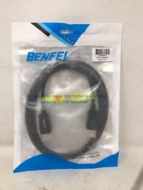 Benfei B_US_163black HDMI Male to Male Adapter Cable Cord Black