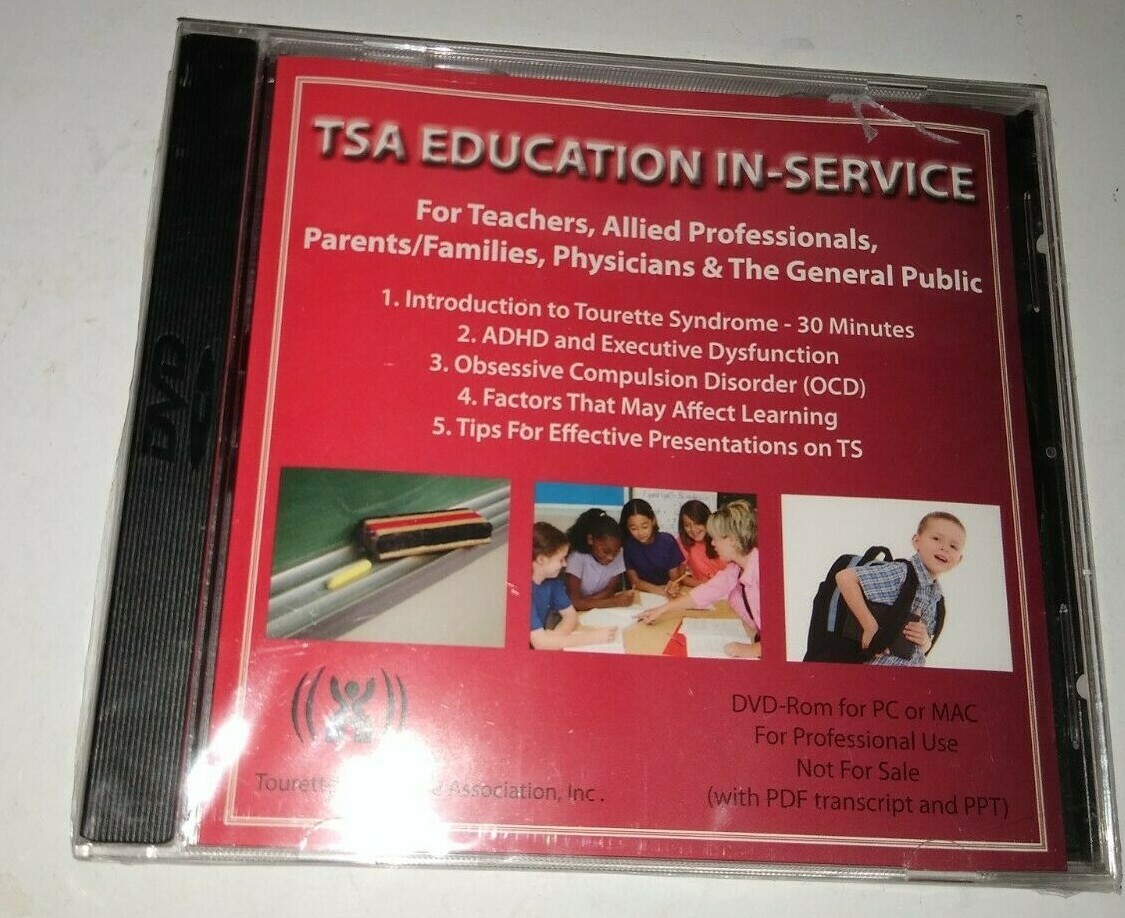 TSA Education In-Service for Teachers, Allied Professionals Parents DVD-ROM READ