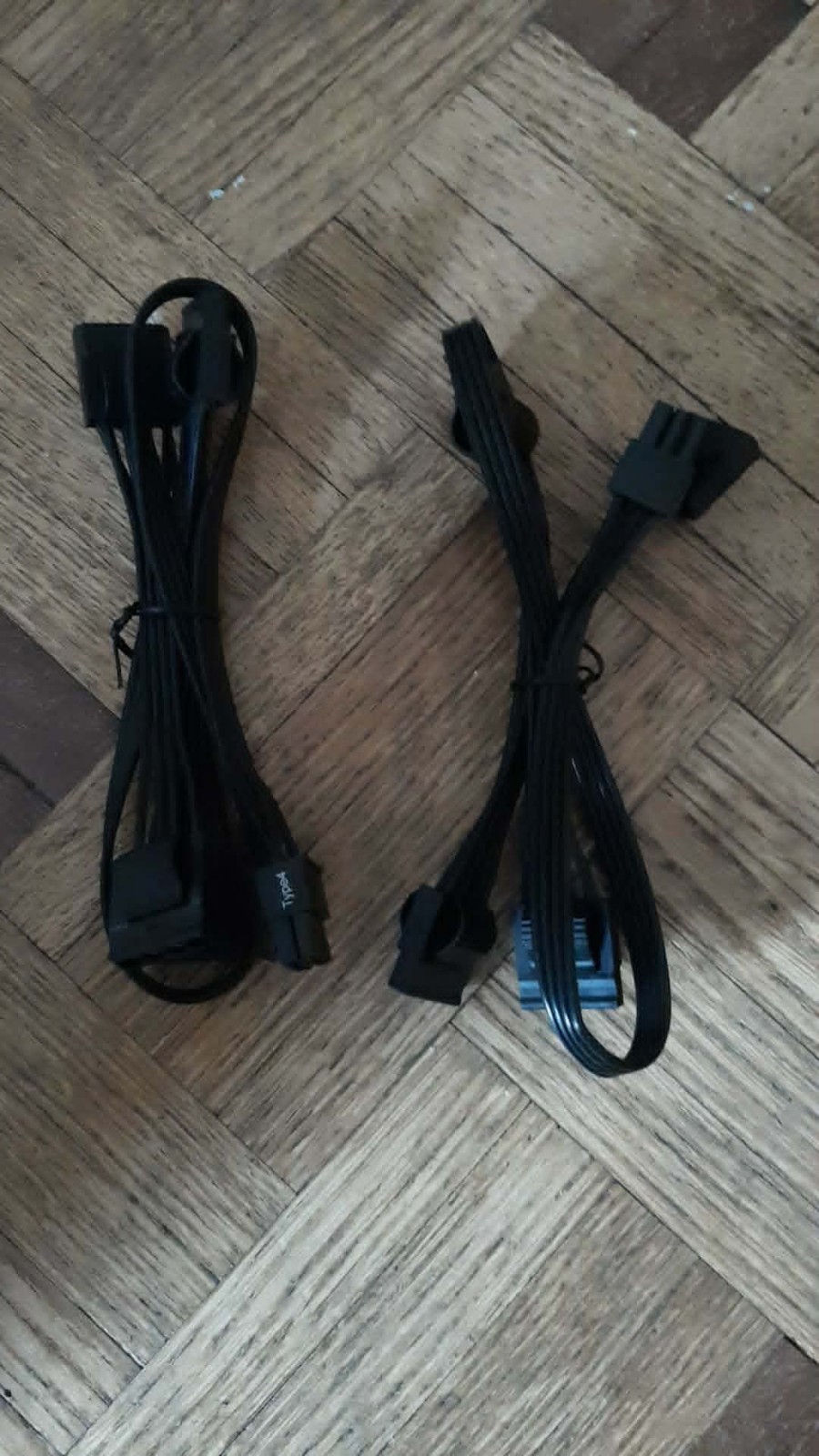 Molex 4‑Pin Power Cable – Dual Connector – Original PC PSU Cable – Tested 