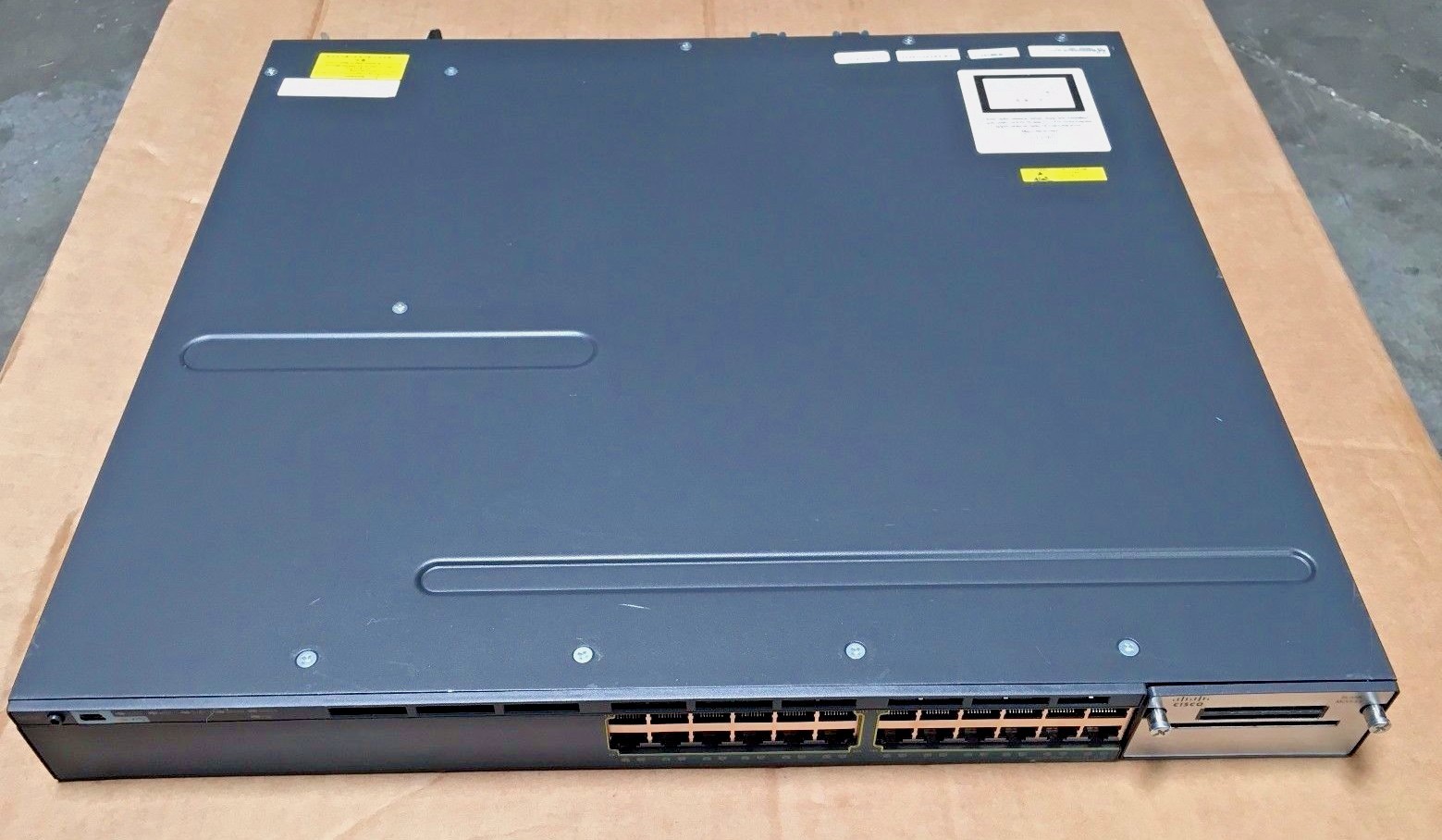 Cisco WS-C3560X-24P-L 24 Port Gigabit Switch vers. v15.x IOS, Best Quality w/ PS