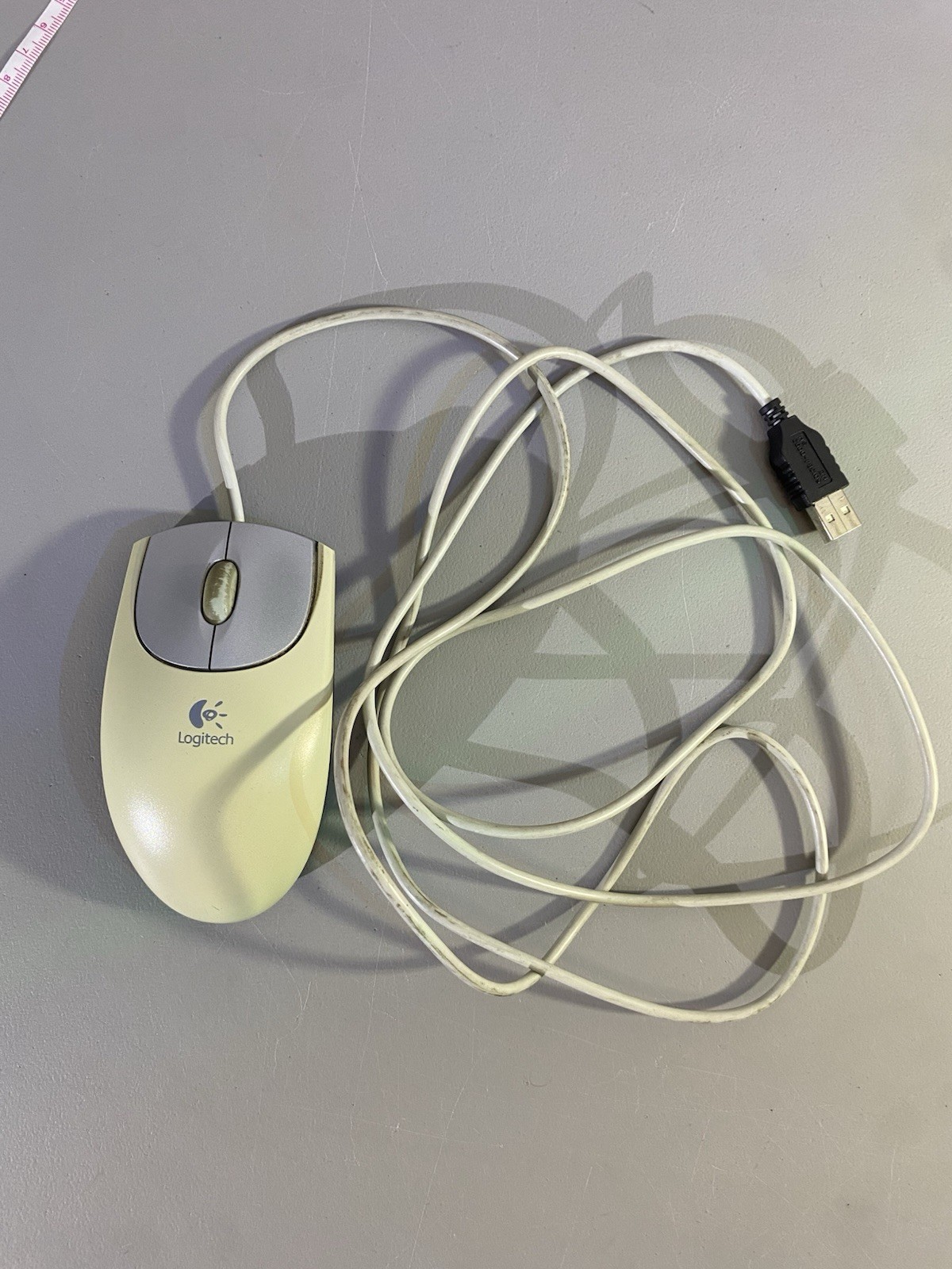 Logitech M-BJ58 Optical USB Mouse USB Interface Works