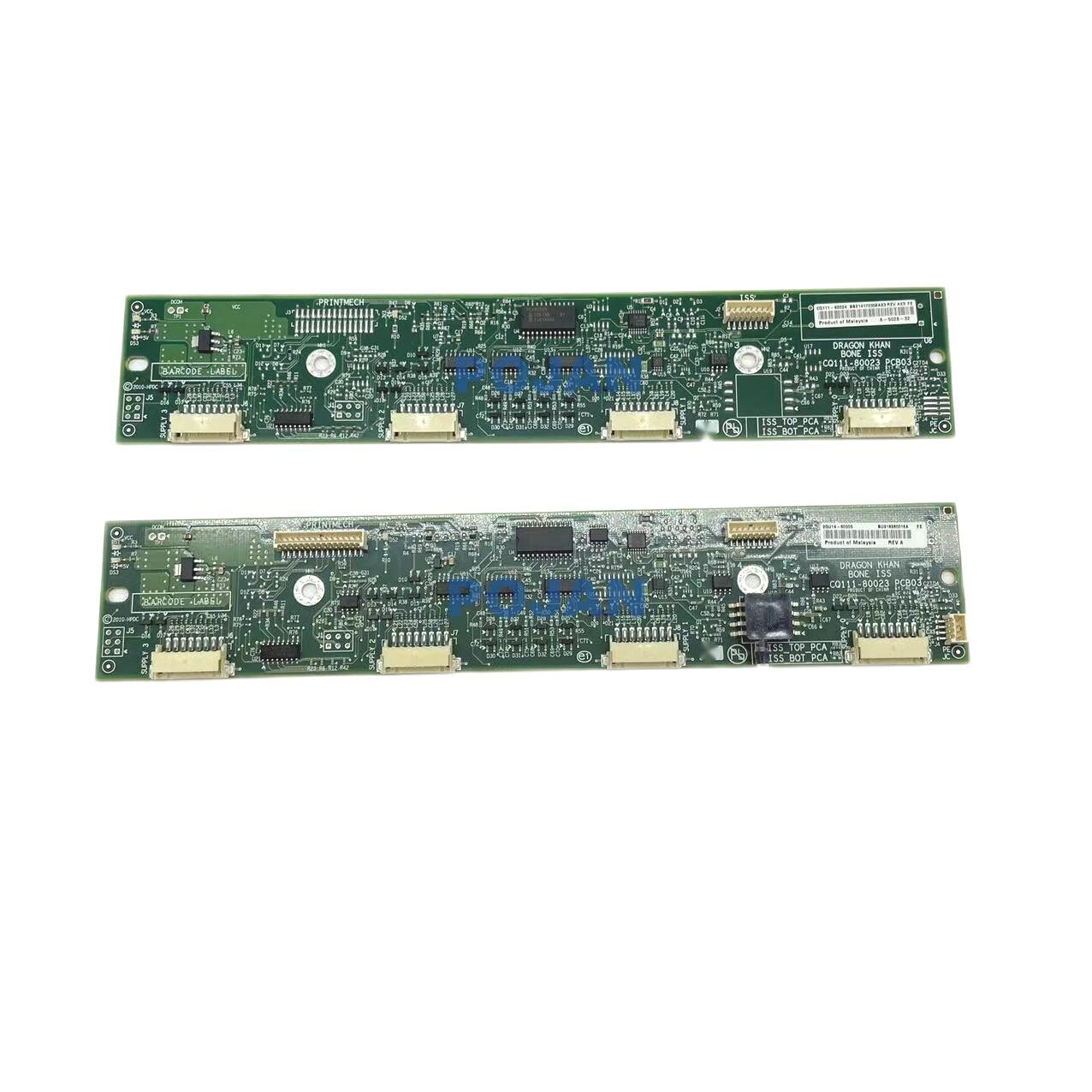 2x Ink Tubes PCA Board Fit for HP Z6810 Z6610 Ink Card 2QU12-67003 2QU14-67011