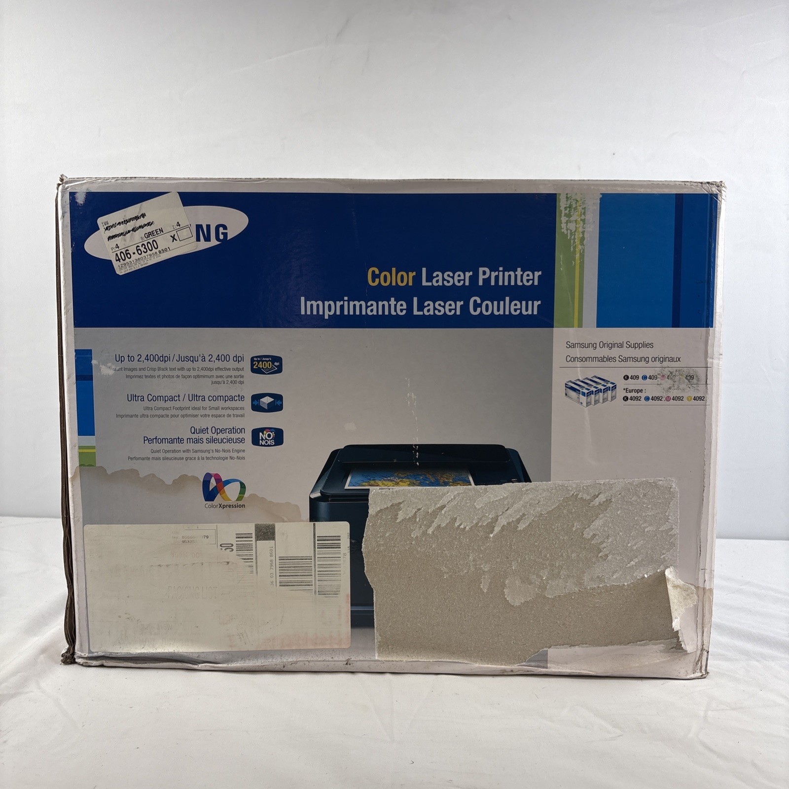 Samsung Color Laser Printer Color Xpression Black Compact CLP-315 NEW *Read*