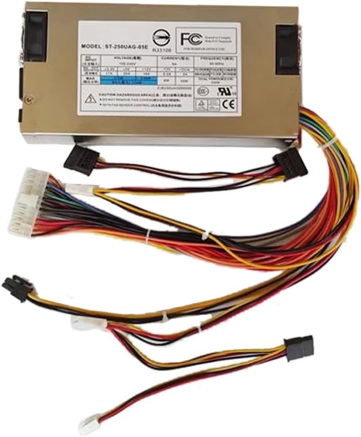 Kiligeary 250W Power Supply ST-250UAG-05E for 1U Server,Firewall,Industria Power