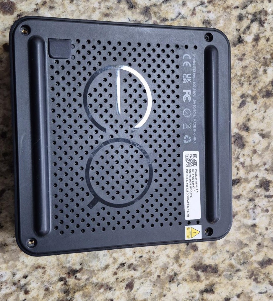 Beelink EQ13 Intel Twin Lake N150 (16GB RAM Included) (No SSD) (No Power Cord)