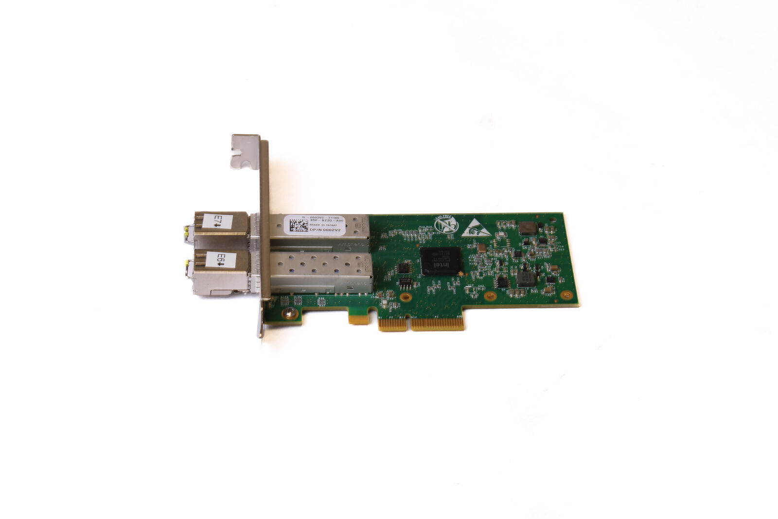 Dell 0002V2 Silicom PE2G2SFPI35 Dual Port PCI-E Server Ethernet Adapter