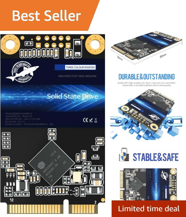 SATA III 16GB mSATA SSD with Rapid Read/Write Speeds for Smooth Performance