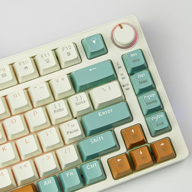 GameStop 68 Pct. Wired Mechanical Hot Swappable Keyboard - Brown Switch